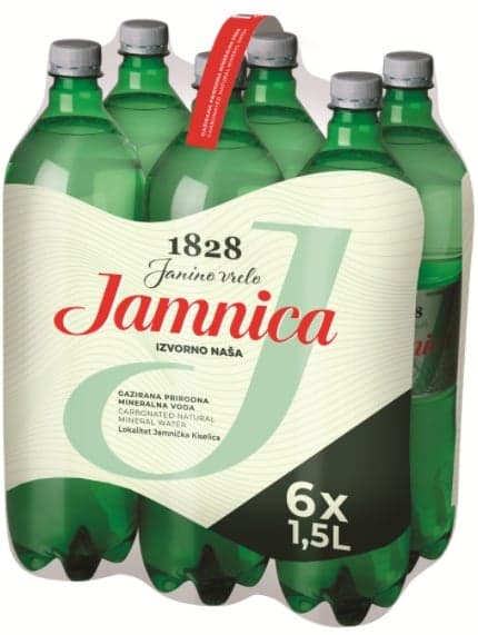 Jamnica sparkling water multipack (6x1,5l)