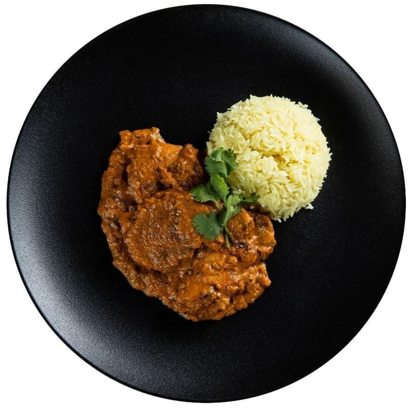 Kifli Bisztró Csirkés Tikka Masala sáfrányos rizzsel