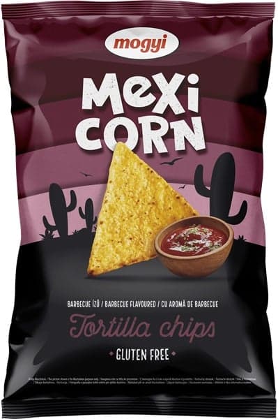 Mexi Corn tortilla chips barbecue ízű - Barbecue ízű kukorica chips