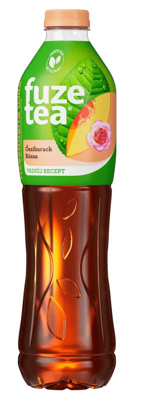 Fuze Tea szénsavmentes őszibarack- és rózsaízű üdítőital fekete tea kivonattal