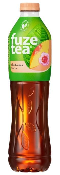 Fuze Tea szénsavmentes őszibarack- és rózsaízű üdítőital fekete tea kivonattal