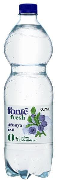 Fonte Fresh is a cranberry-flavored natural mineral water-based drink slightly enriched with carbon dioxide