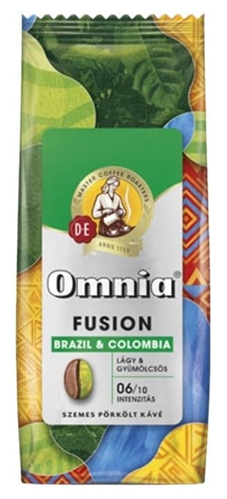 D·E Omnia Fusion Brazil&Colombia coffee bean