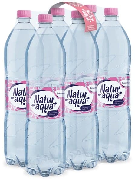NaturAqua szénsavmentes természetes ásványvíz multipack (6x1,5l)