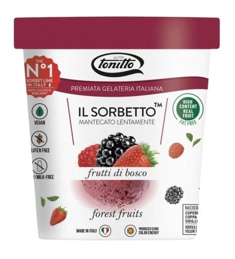 TONITTO Erdei gyümölcs ízű Sorbet