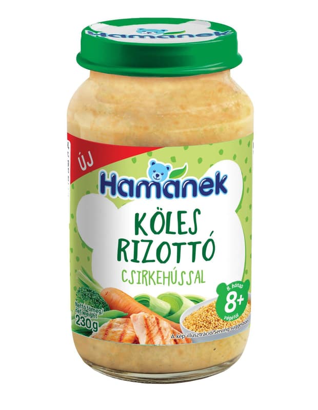 Hamánek Köles rizottó csirkehússal 8 hónapos kortól
