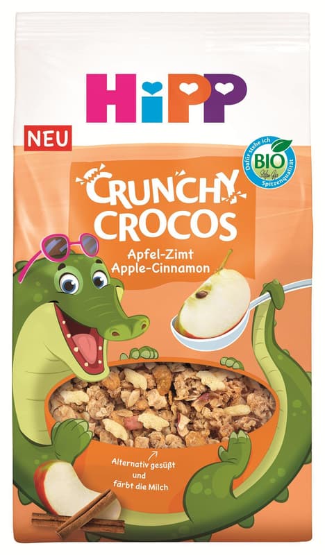 Hipp Bio Ropogós Crocos alma-fahéj, 3 éves kortól