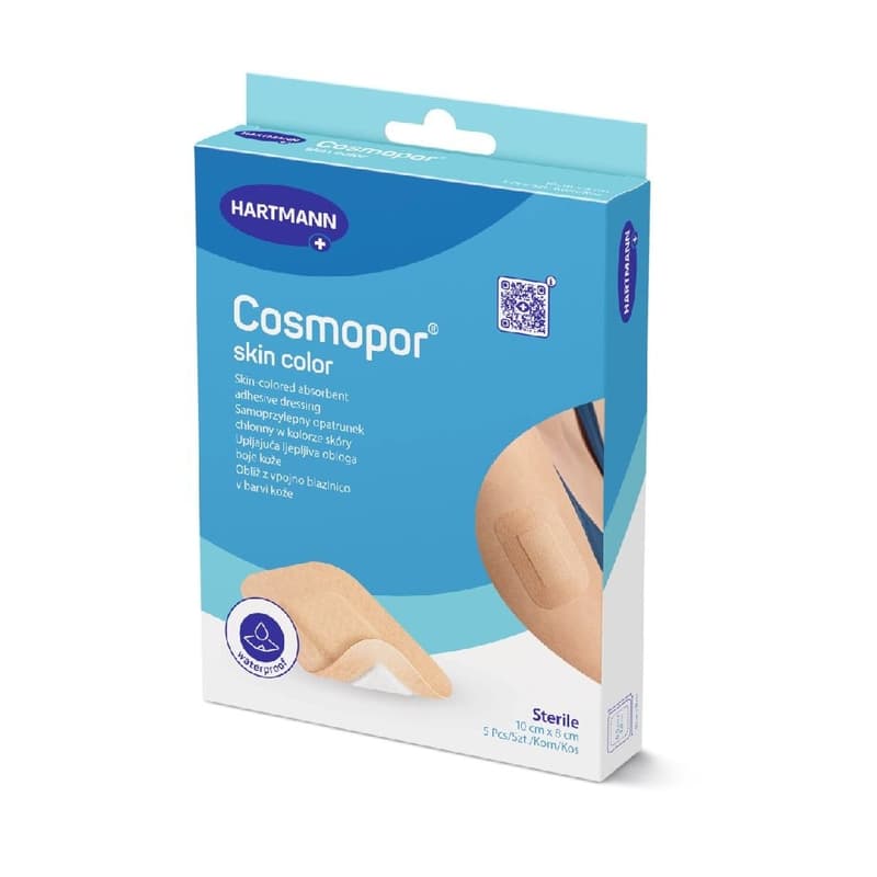 Cosmopor skin color 10cm x 8cm steril 5 db