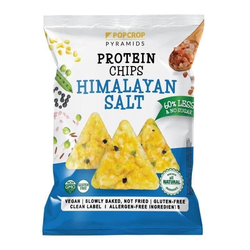 Popcrop Piramids Himalájai sós protein chips