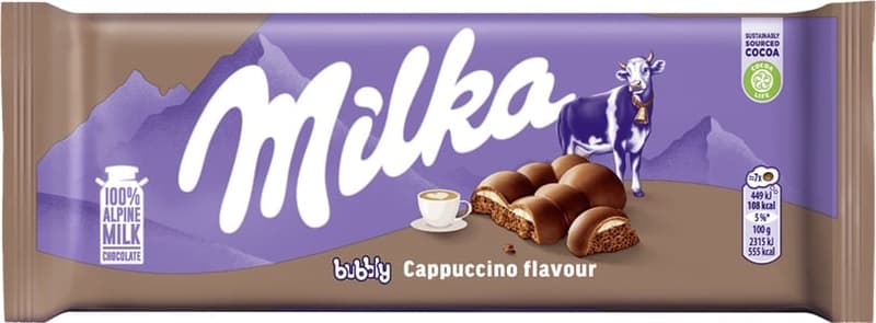 Milka bubbly Capuccino