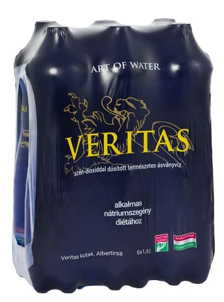 Veritas carbonated mineral water multipack 6 x 1.5l