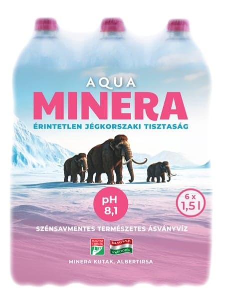 Aqua Minera szénsavmentes ásványvíz multipack 6 x 1,5l