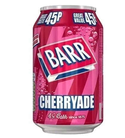 Barr Cherryade cseresznye ízű szénsavas üdítőital