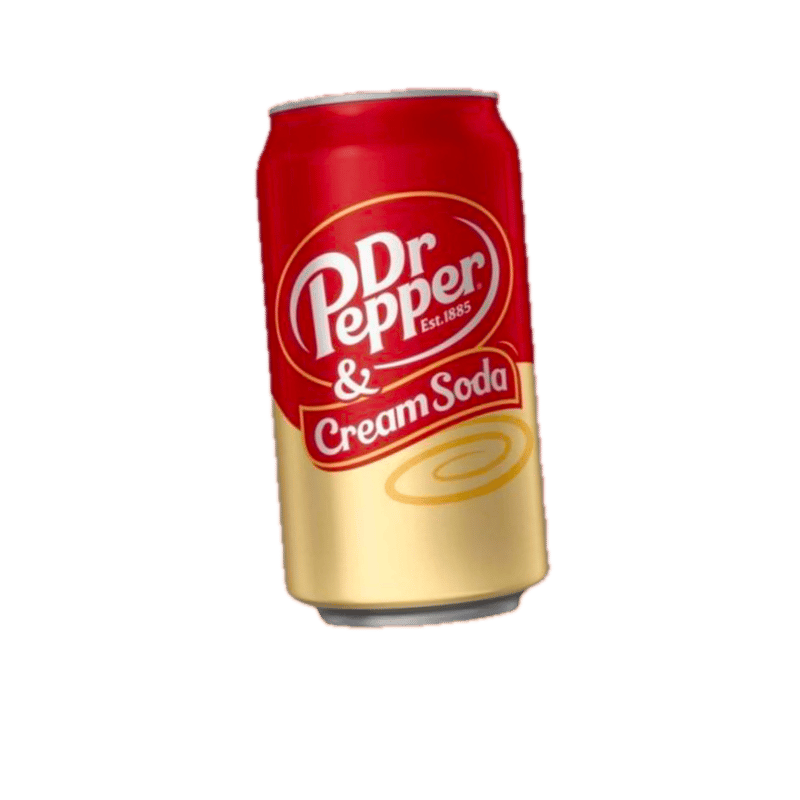 Dr. Pepper USA Cream Soda vaníliás szénsavas üdítőital