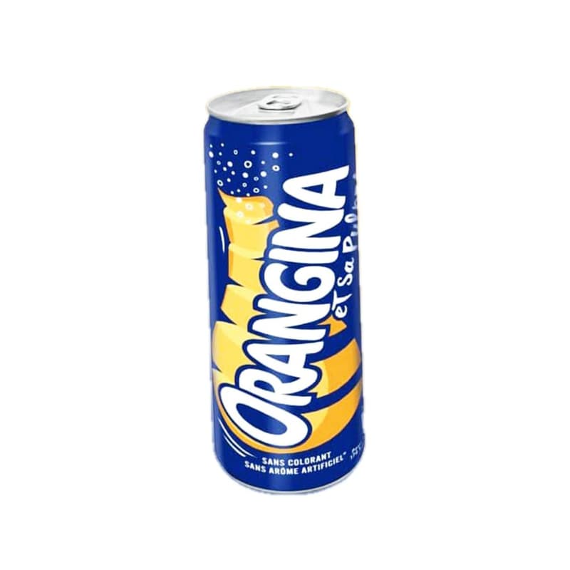 Orangina enyhén szénsavas rostos narancslé