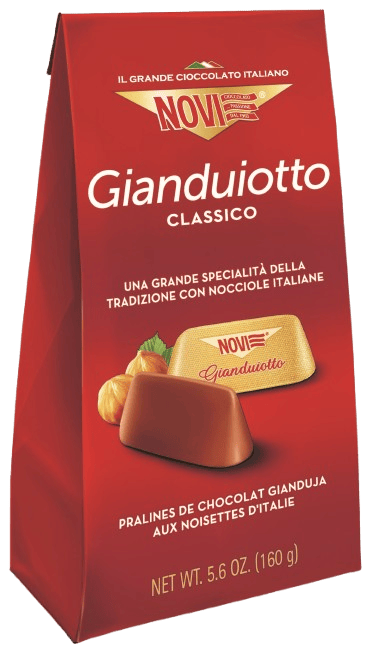 Novi Praliné Gianduiotto CLASSICO mogyorós tejcsokoládé