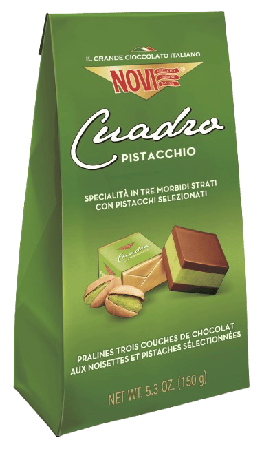 Novi Praliné CUADRO PISTACCHIO pisztácia krémmel