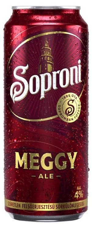 Soproni Óvatos Duhaj Meggy Ale szűretlen felsőerjesztésű sörkülönlegesség 4% 0,5 l