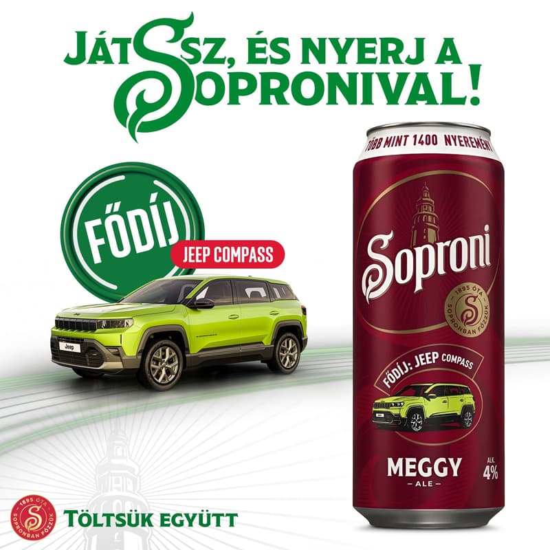Soproni Óvatos Duhaj Meggy Ale szűretlen felsőerjesztésű sörkülönlegesség 4% 0,5 l