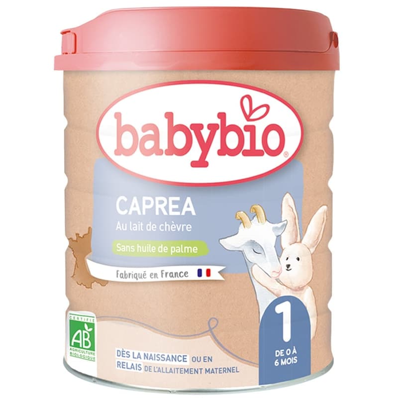 BabyBio Caprea 1 Kecsketej alapú anyatej-helyettesítő tápszer újszülött kortól