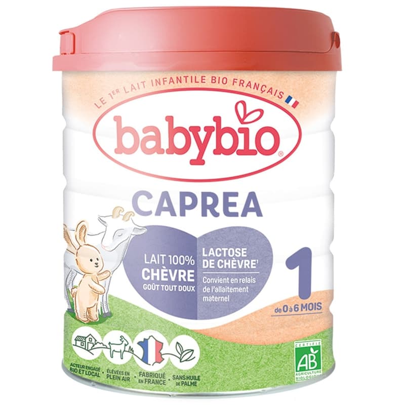 BabyBio Caprea 1 Kecsketej alapú anyatej-helyettesítő tápszer újszülött kortól