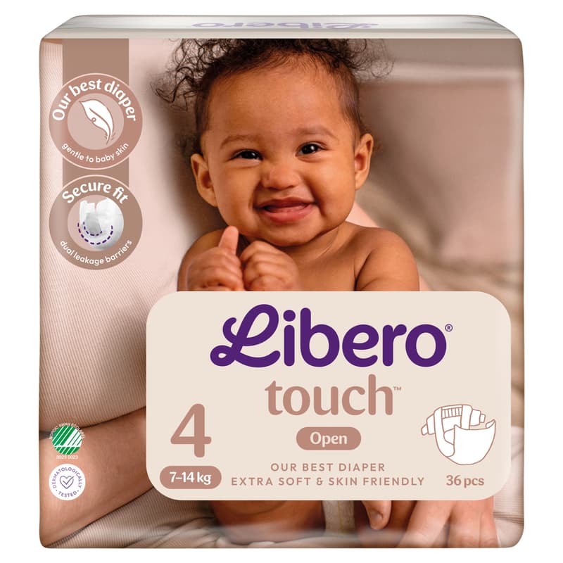 Libero Touch 4 STANDARD nadrágpelenka 7-14 kg (4-es méret)