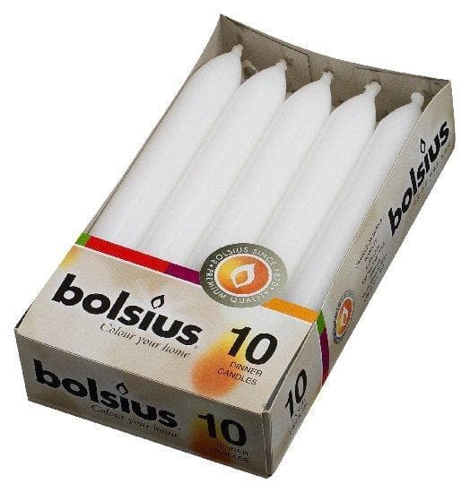 Bolsius Domestic White Candle RAL