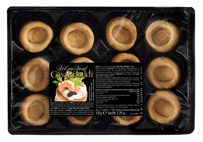 Casa Rinaldi Vol au vent - töltenivaló, sós kosárkák