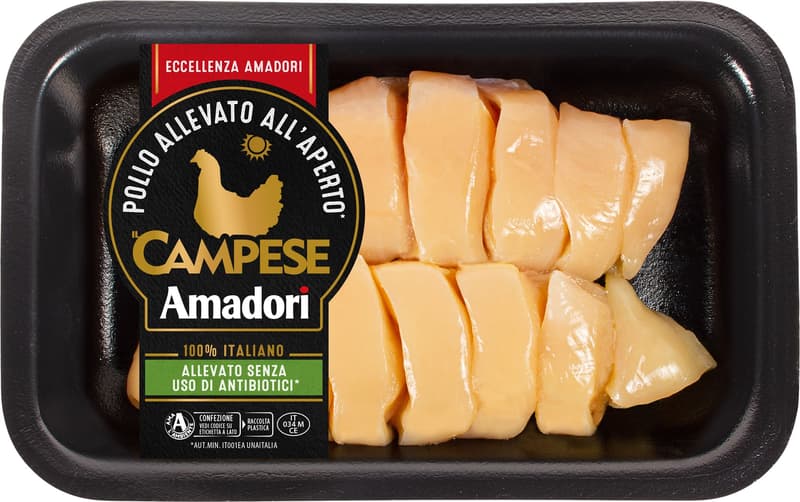 Amadori Campese- csirkemell érmék, szabad tartású