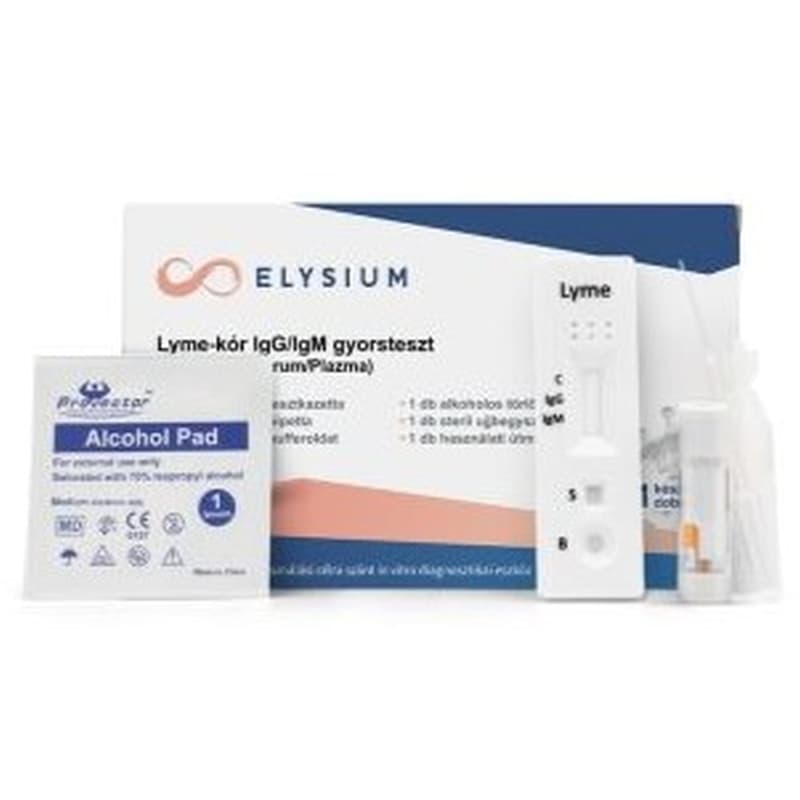 Elysium Lyme-kór IgG/lgM teszt 1 db