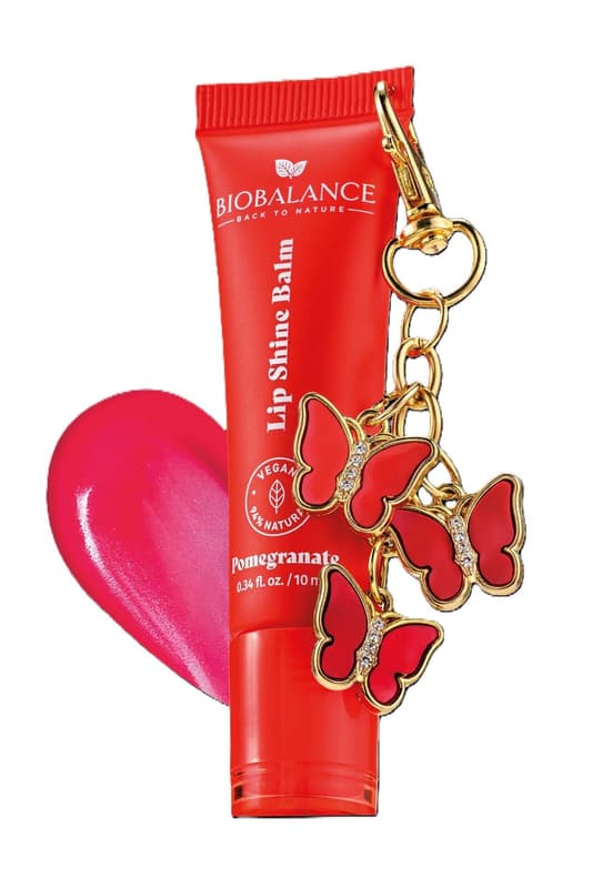 Biobalance Pomegranate 3in1 ajakbalzsam kulcstartóval