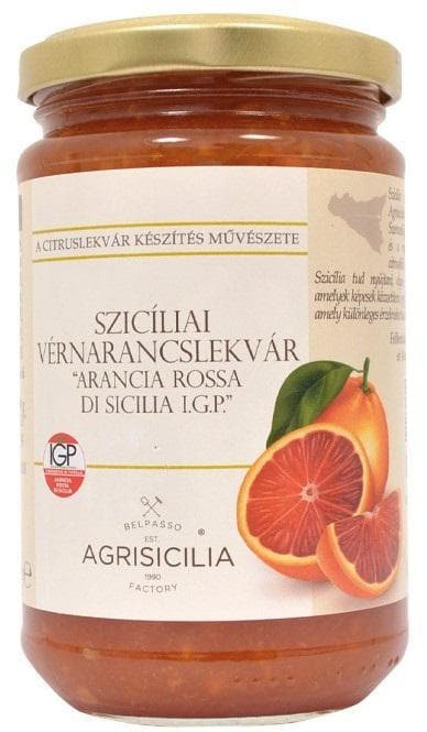 Agrisicilia Szicíliai vérnarancs lekvár