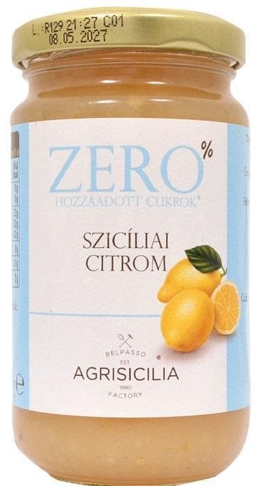 Agrisicilia Szicíliai citrom hozzáadott cukor nélkül