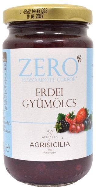 Agrisicilia Vegyesgyümölcs lekvár hozzáadott cukor nélkül