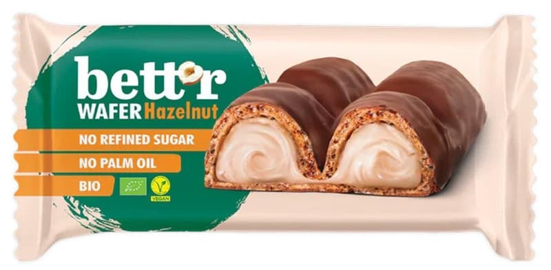 Bett'r BIO Ostyaszelet mogyorókrémmel