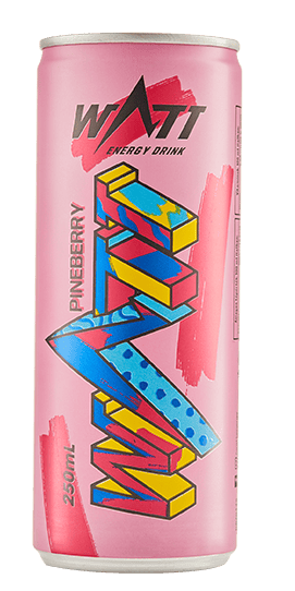 Watt energy drink pineberry 250 ml