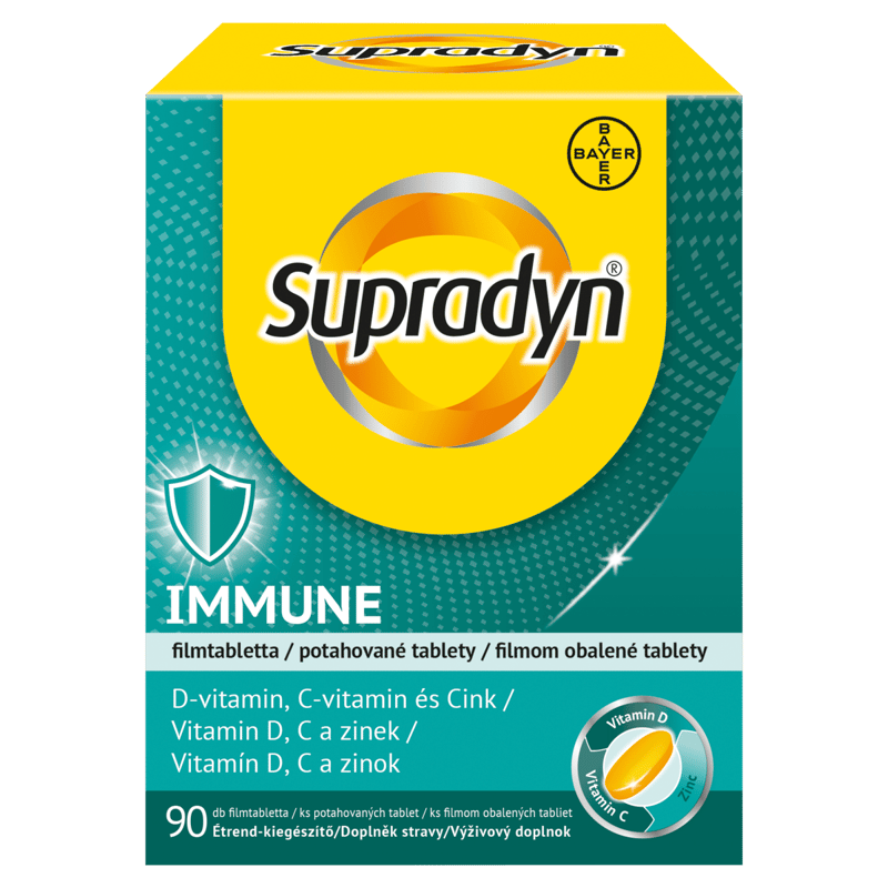 Supradyn Immune filmtabletta 90 db