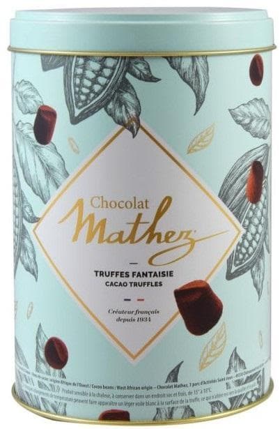 Mathez Pastel Tin Blue - Macaroon trüffel