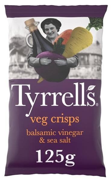 Tyrrells Vegyes zöldségchips balzsamecettel