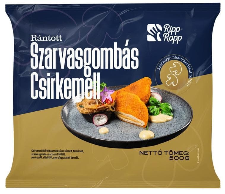 Ripp-Ropp Szarvasgombás csirkemell