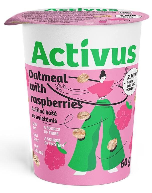 Activus Zabkása málnával