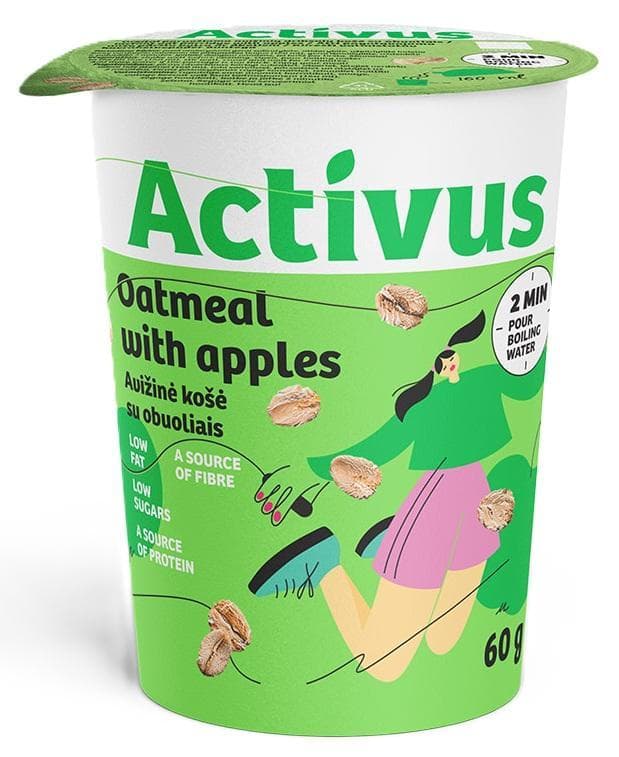Activus Oatmeal with Apples