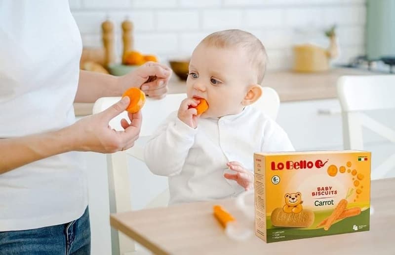Lo Bello baba keksz répával, kálciummal, vassal és hozzáadott vitaminokkal