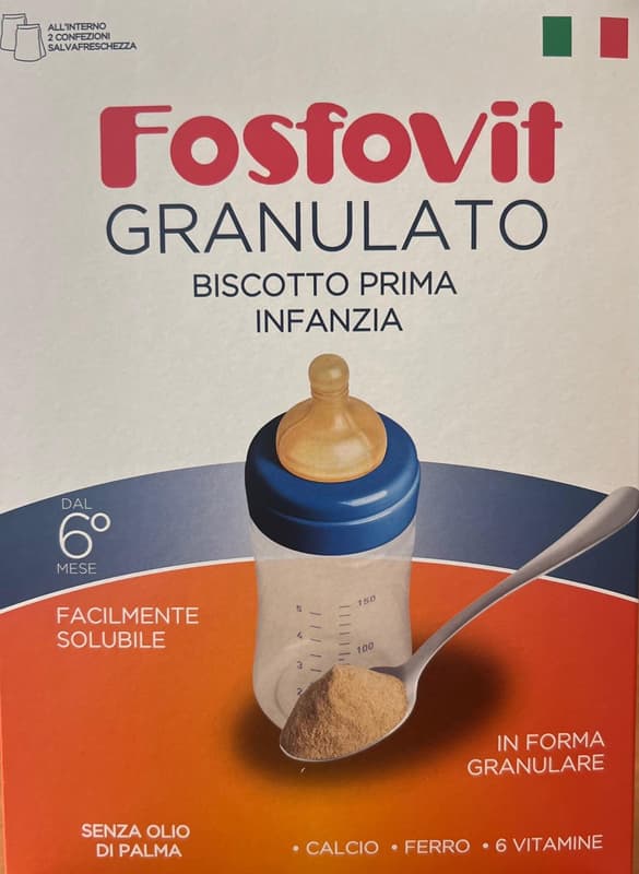 Fosfovit Granulato baba keksz granulált formában