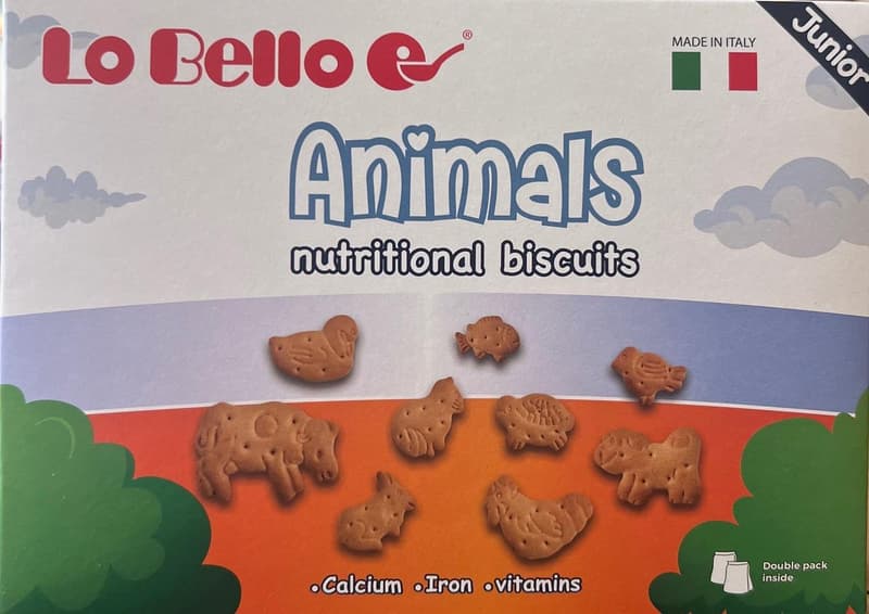 Lo Bello Állatfigurás junior baba keksz