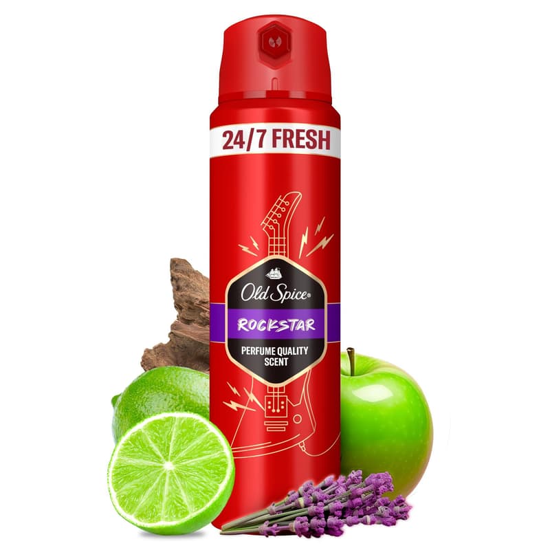 Old Spice Rockstar Deo Spray, 200 ml