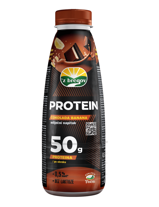 Vindija laktózmentes Protein ital Csokoládé-banán