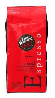 Caffé Vergnano Espresso Roasted Whole Coffee Bean Mix 500 g