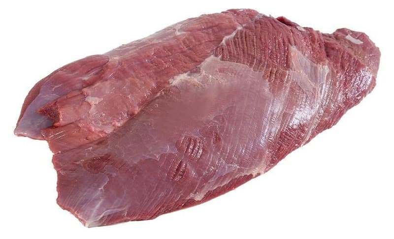 Boneless thigh of fallow deer