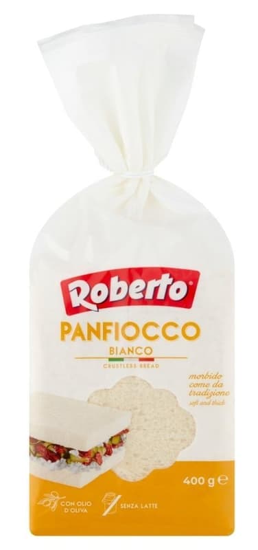 Roberto Panfiocco – crustless white sliced bread